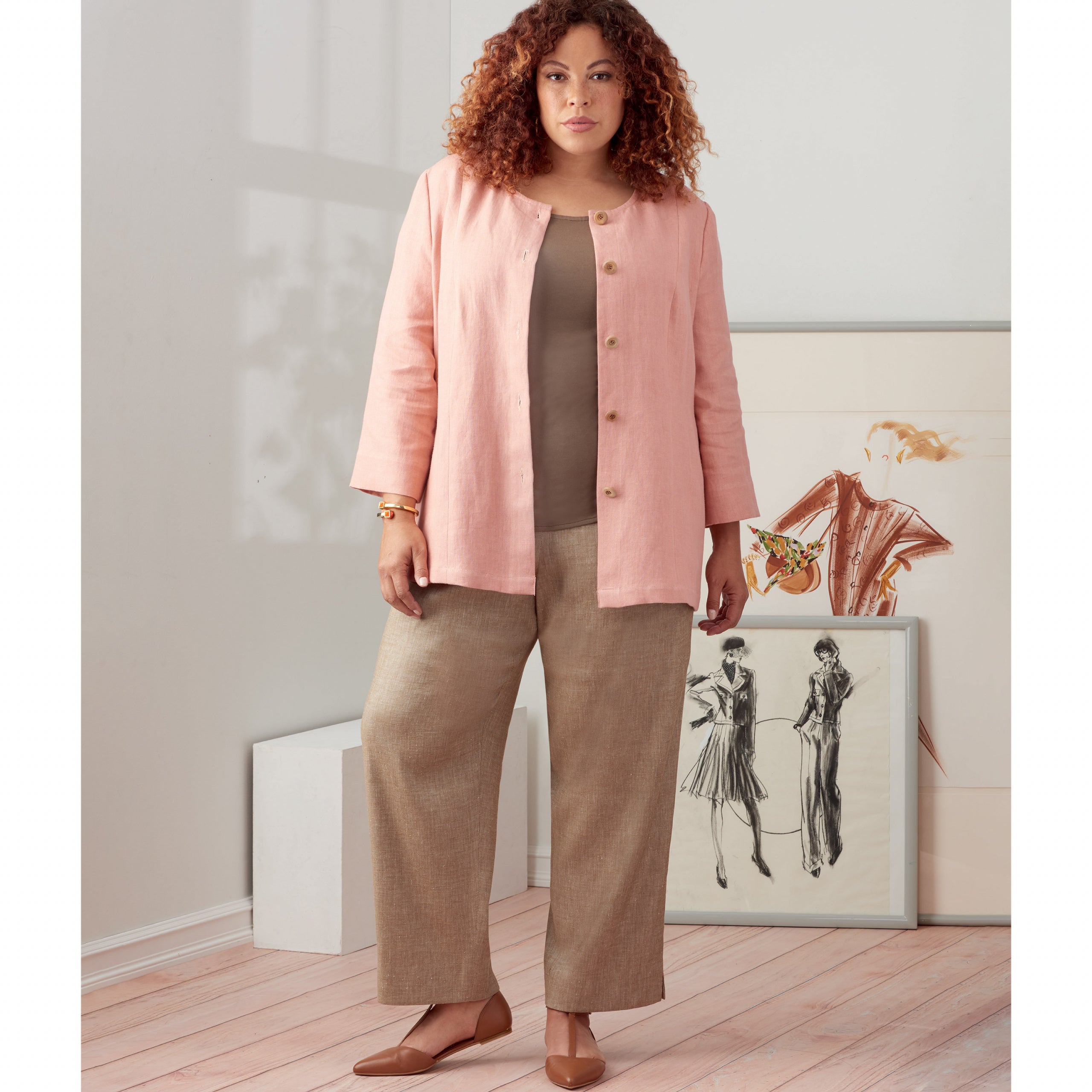 Simplicity Jacket, Top and Trousers S9269