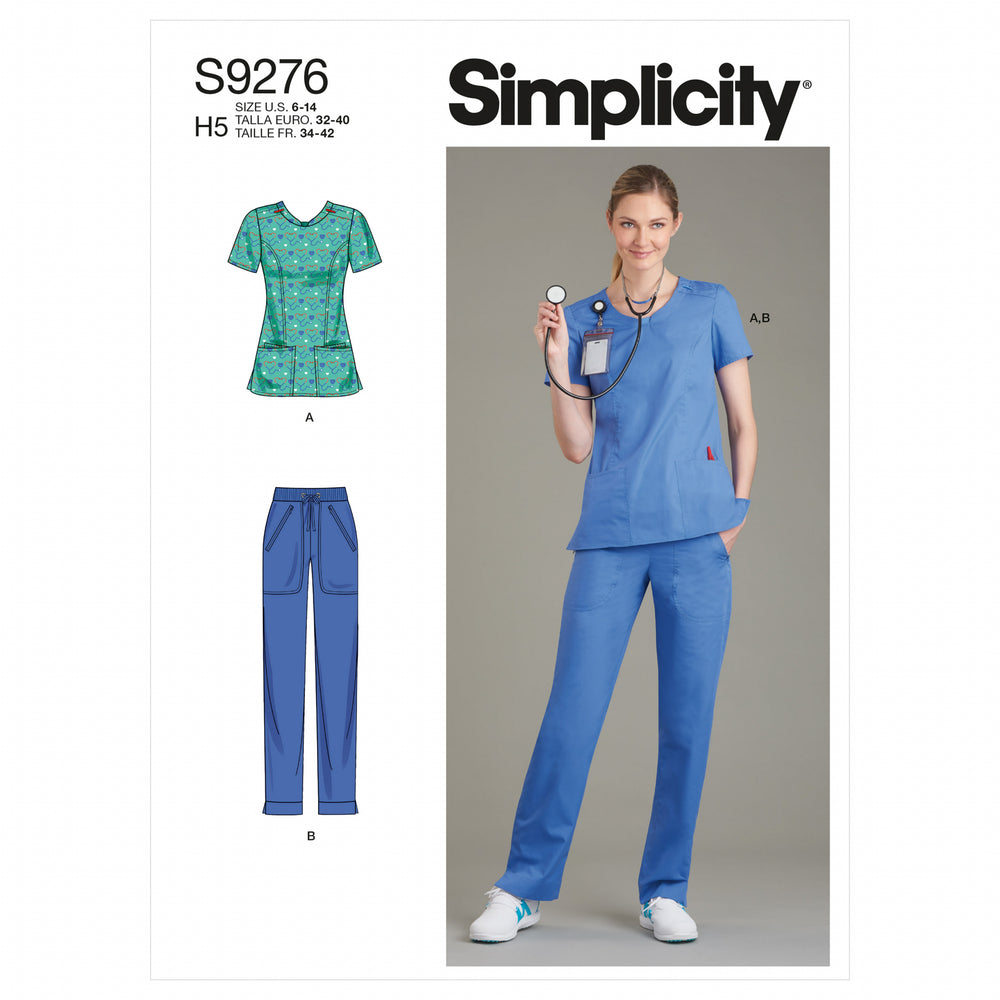 Simplicity Scrubs S9276