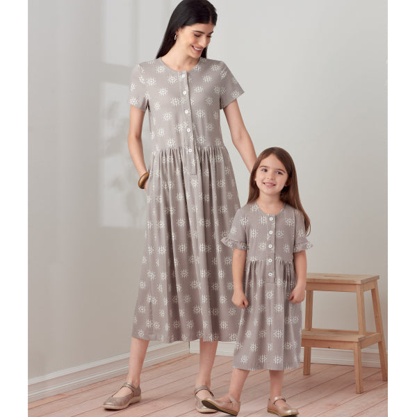 Simplicity Women's/Child's Dresses S9277