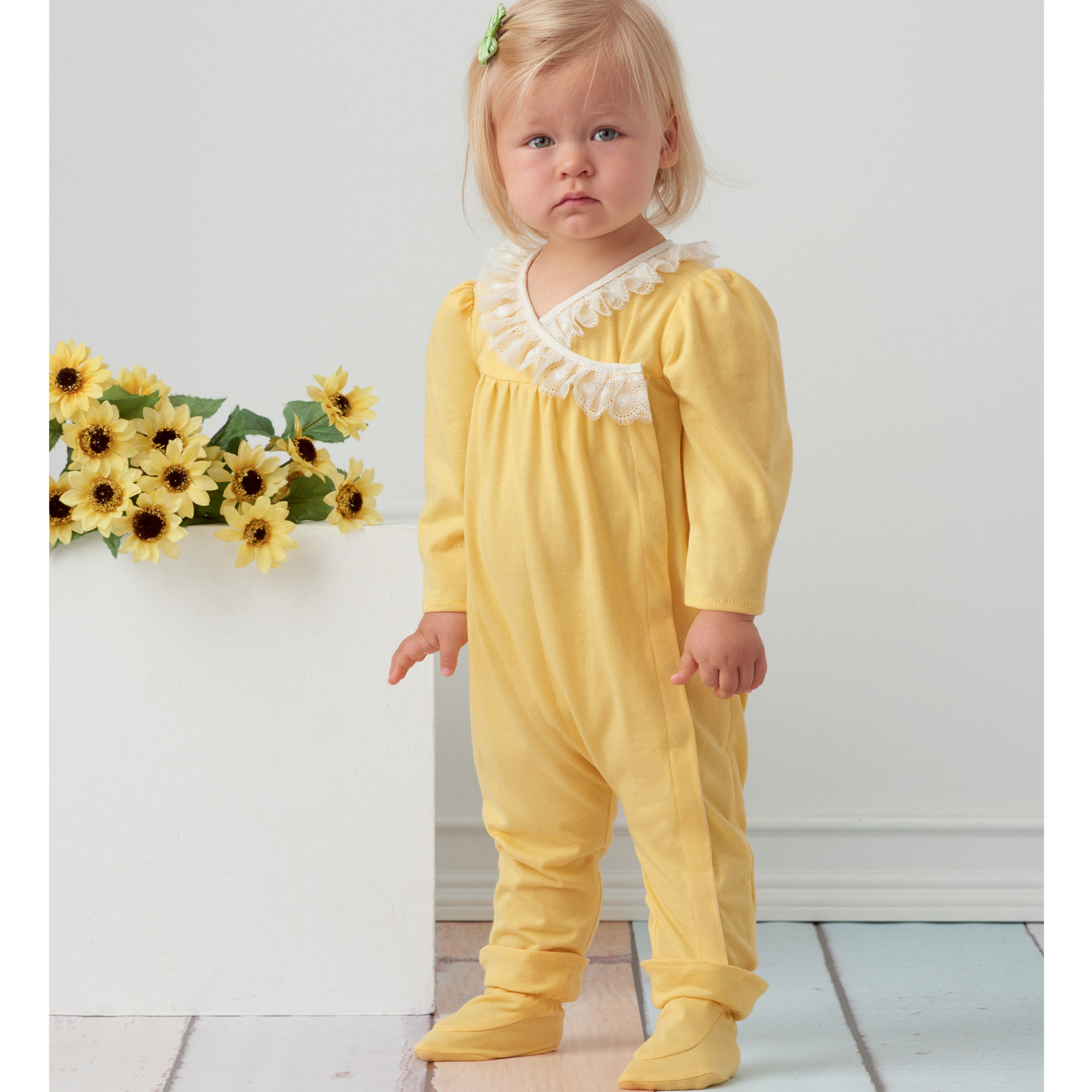 Simplicity Babies' Gown and Jumpsuit S9283