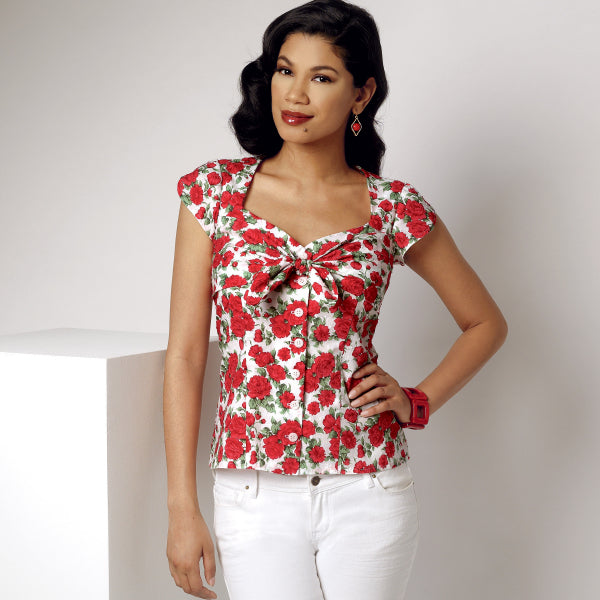 Simplicity Blouses S9287 – The Fold Line