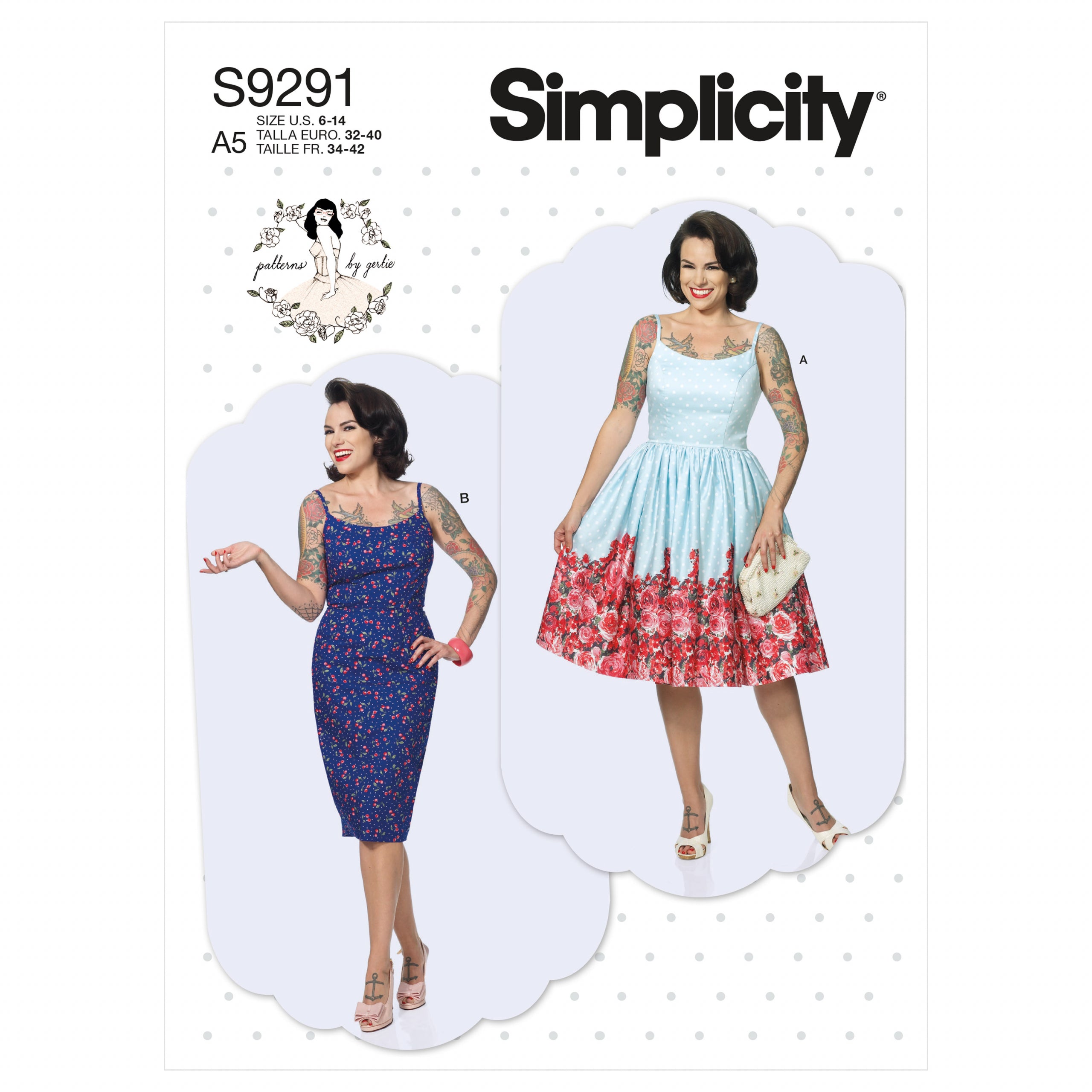 Simplicity Dresses S9291 – The Fold Line