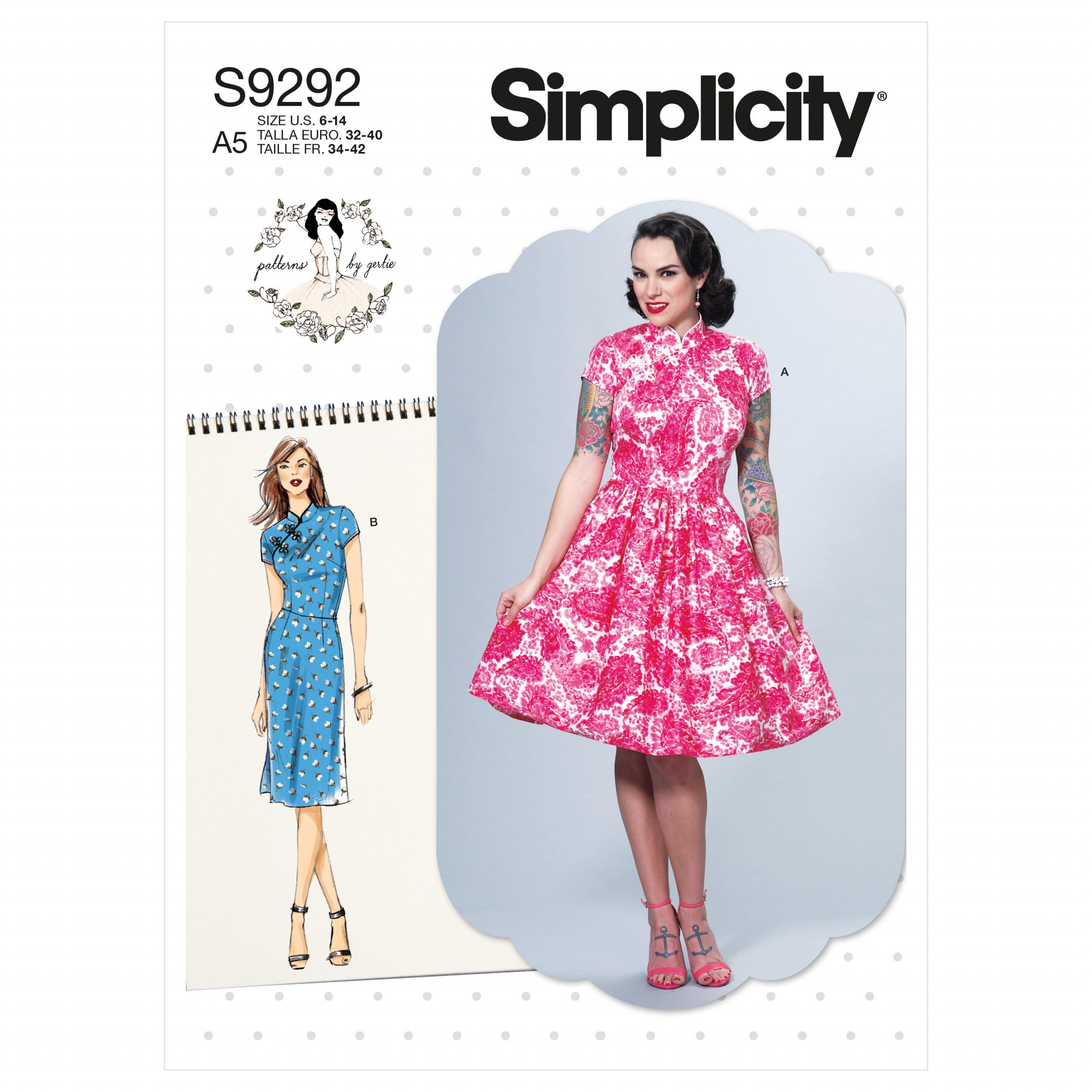 Simplicity Dresses S9292 – The Fold Line