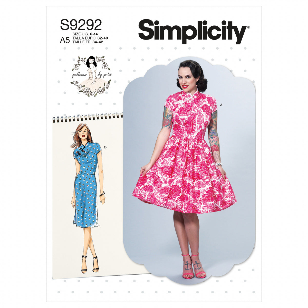 Simplicity Dresses S9292 – The Fold Line