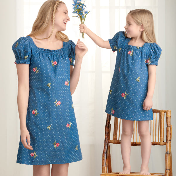 Simplicity Women/Child Dresses S9316