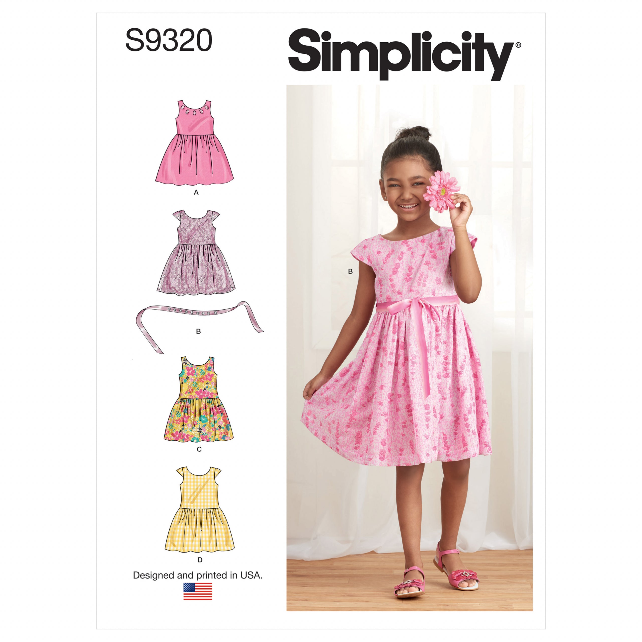 Simplicity Child's Dresses S9320