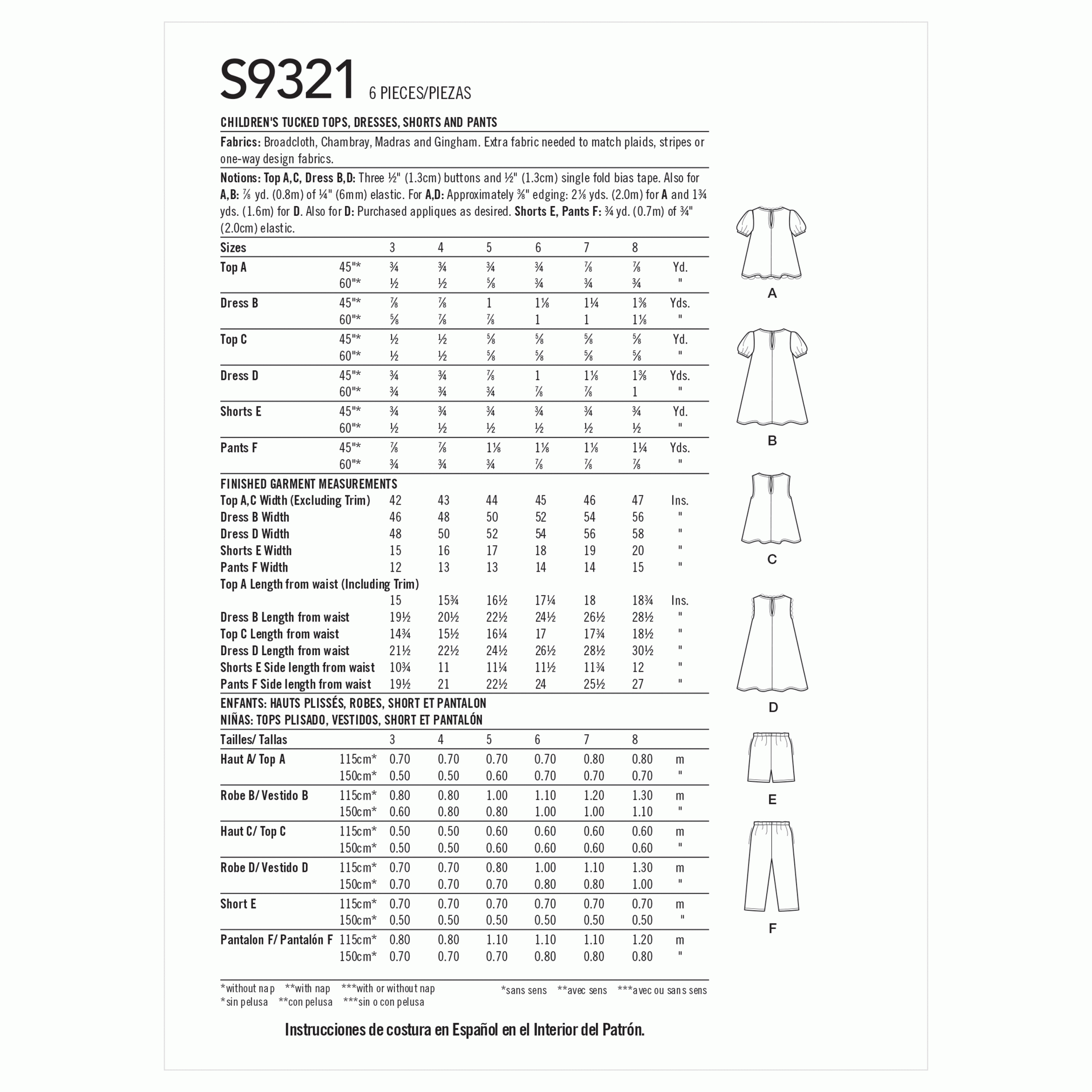 Simplicity Co-Ordinates S9321