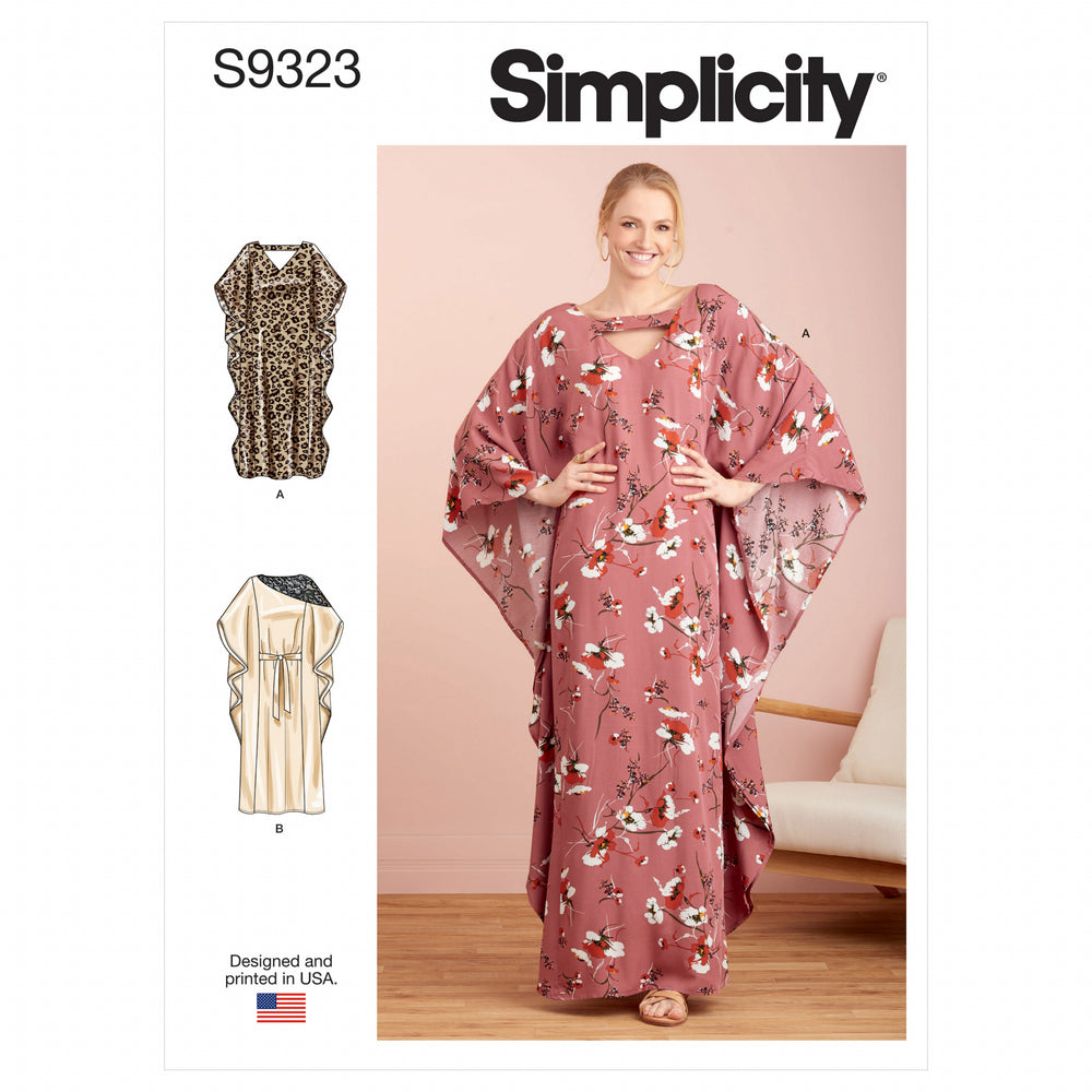 Simplicity Caftans S9323