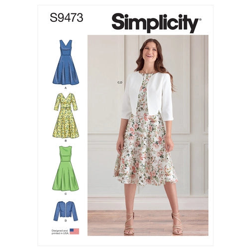 Simplicity Dress and Jacket S9473