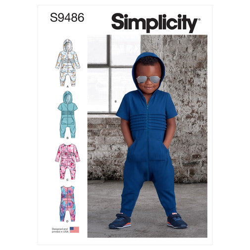Simplicity Baby/Child Knit Jumpsuit S9486