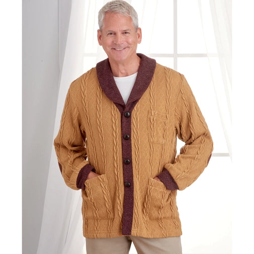 Simplicity Unisex Adaptive Cardigan S9488