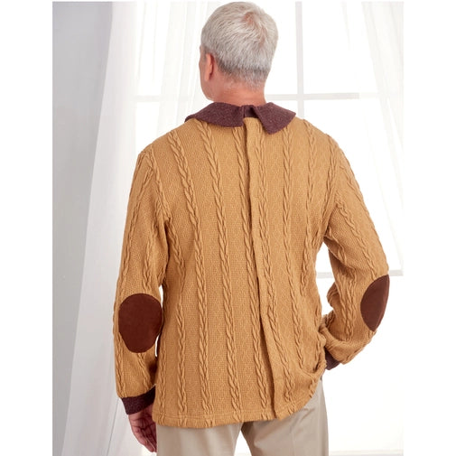 Simplicity Unisex Adaptive Cardigan S9488