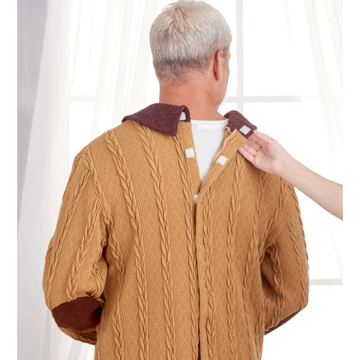 Simplicity Unisex Adaptive Cardigan S9488