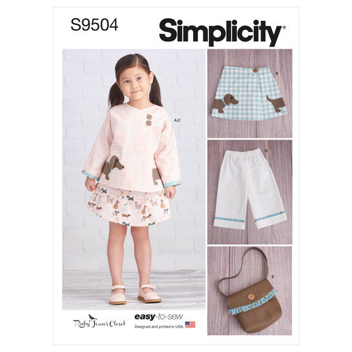 Simplicity Jacket, Skirt and Trousers S9504