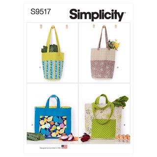 Simplicity Shopping Bags S9517