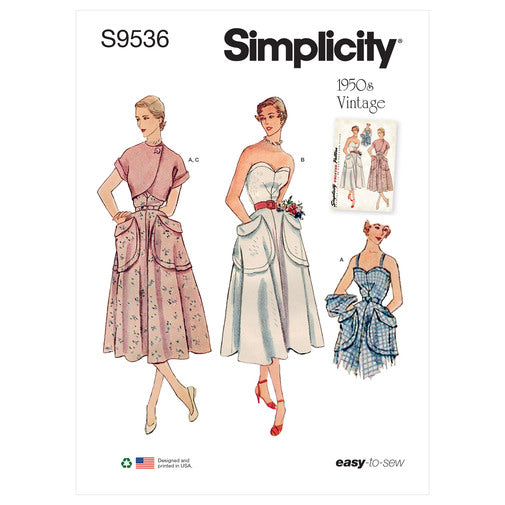 Simplicity Vintage Sundress and Bolero S9536