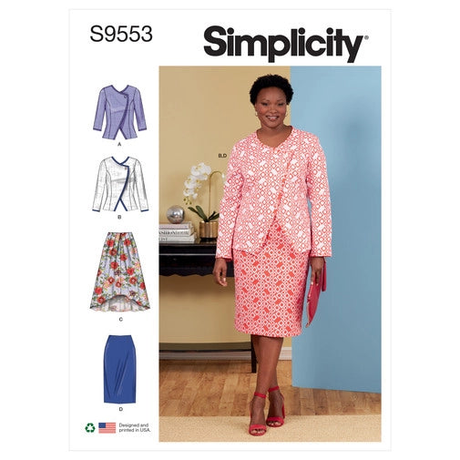 Simplicity Jacket and Skirts S9553