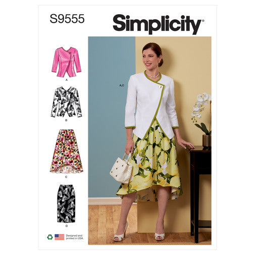 Simplicity Jacket and Skirts S9555