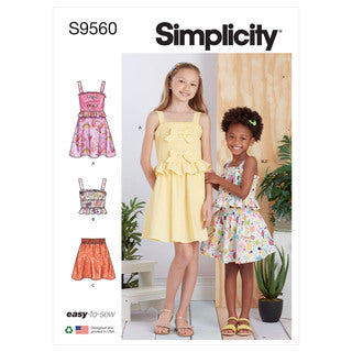 Simplicity Dress, Top and Skirt S9560