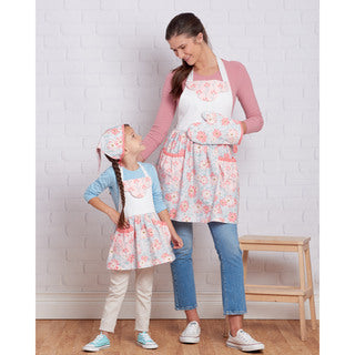 Simplicity Woman/Child Aprons S9565
