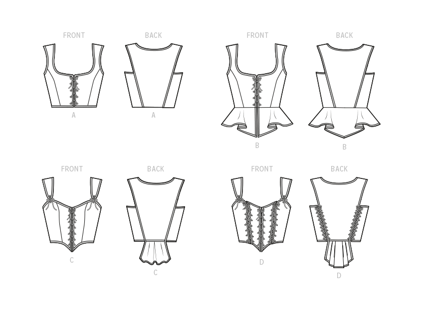 Simplicity Corsets S9592