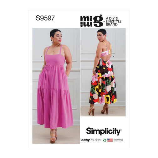 Simplicity Dress and Jumpsuit S9597