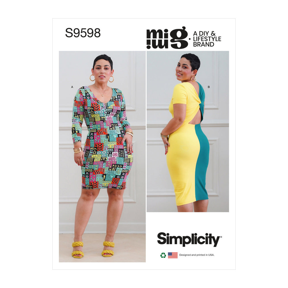 Simplicity Knit Dresses S9598