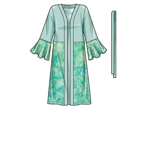 Simplicity Caftans and Wraps S9602