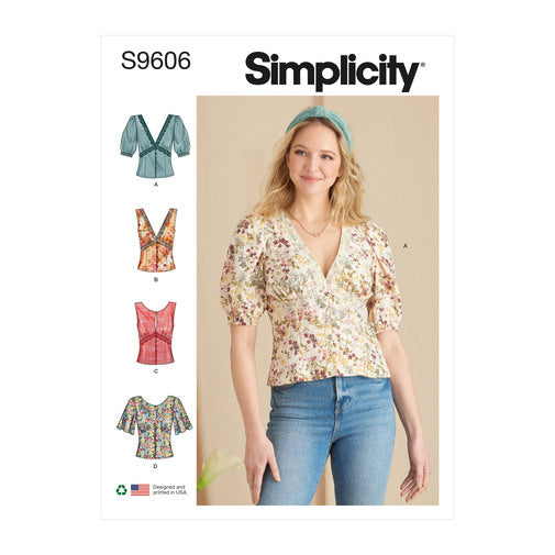 Simplicity Blouses S9606