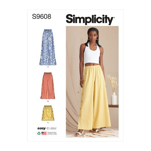 Simplicity Trousers and Skirts S9608