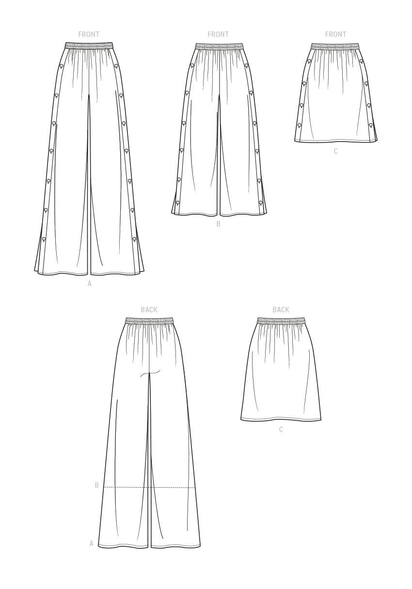 Simplicity Trousers and Skirts S9608