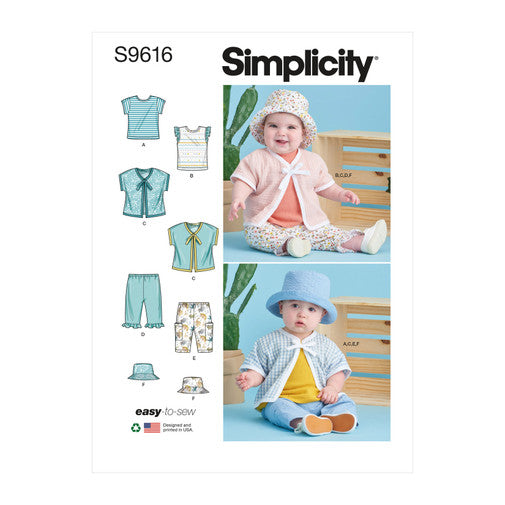Simplicity Babies Outfit S9616