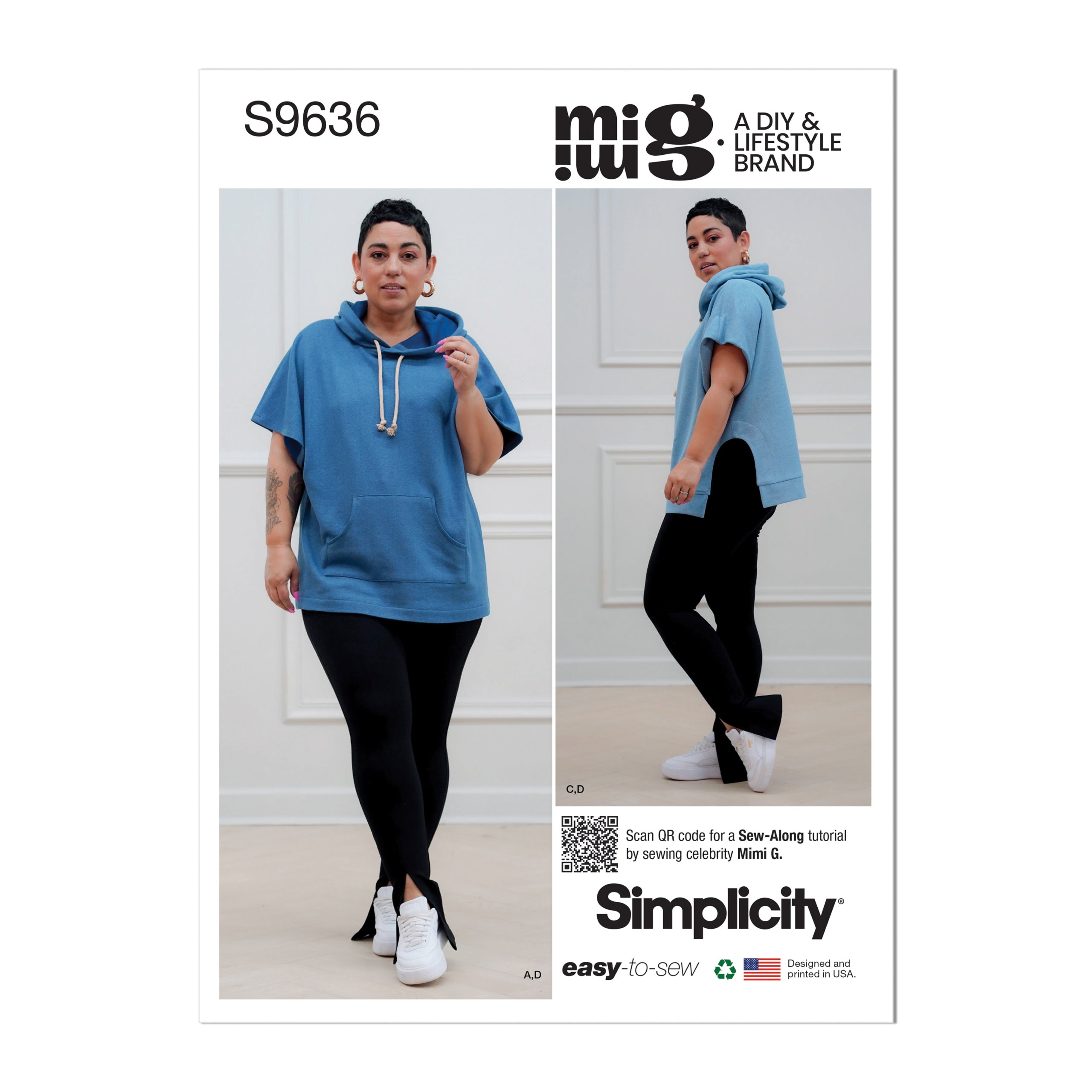 Simplicity Hoodies and Leggings S9636