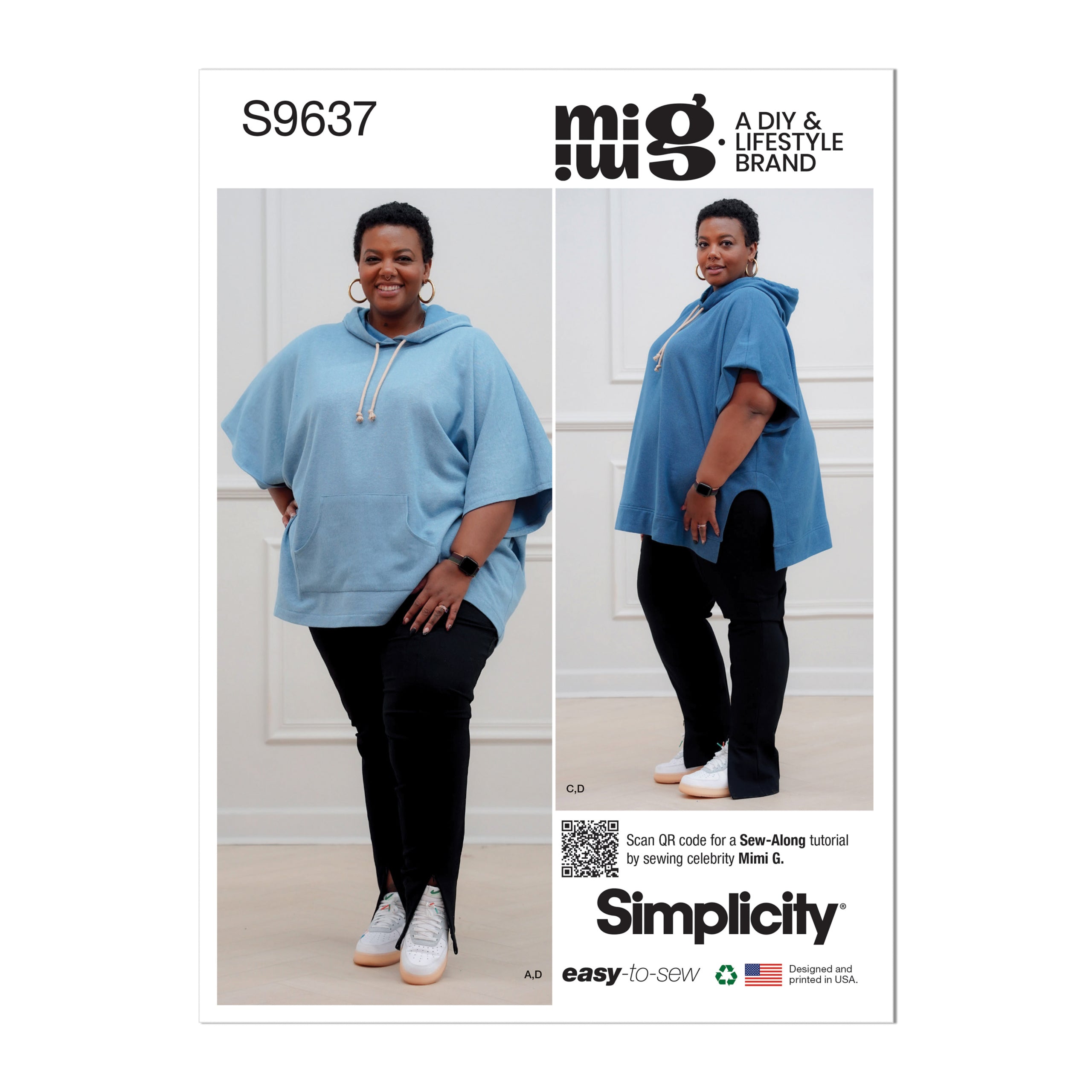 Simplicity Hoodies and Leggings S9637