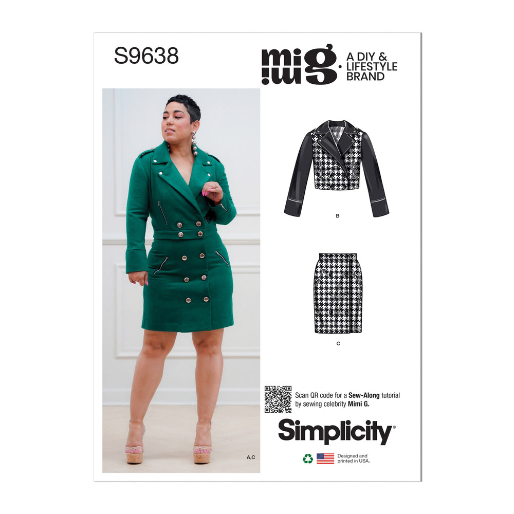 Simplicity Jackets and Skirts S9638