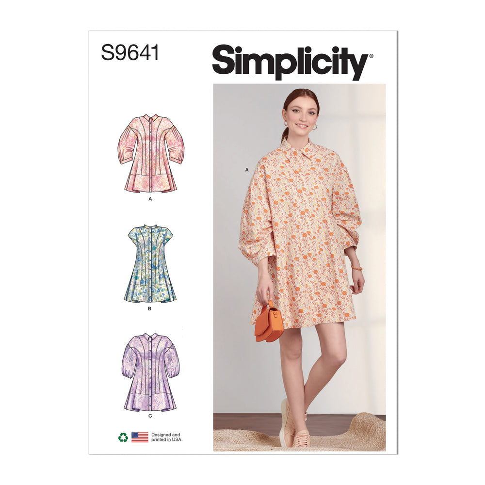 Simplicity Button Down Dresses S9641