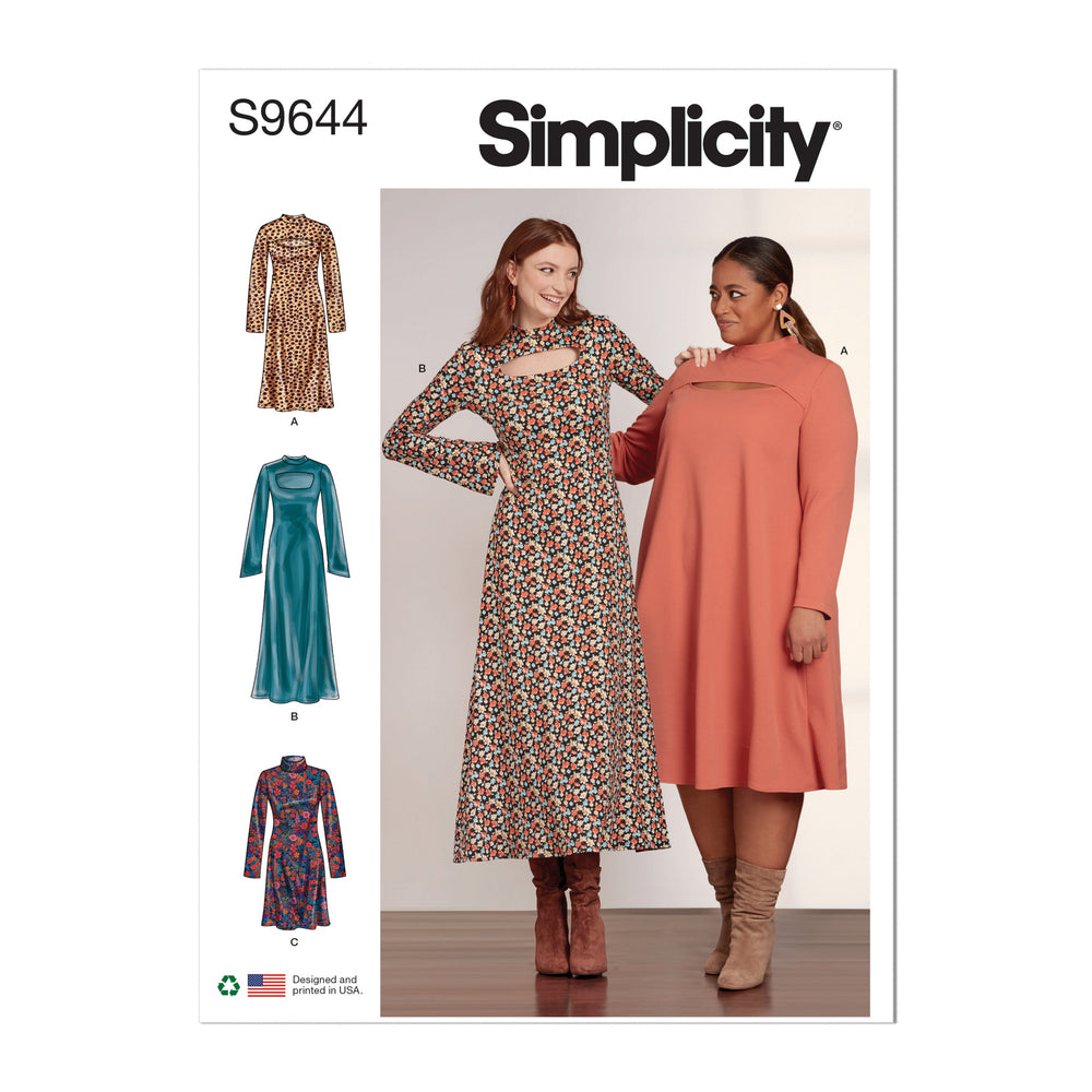 Simplicity Knit Dresses S9644