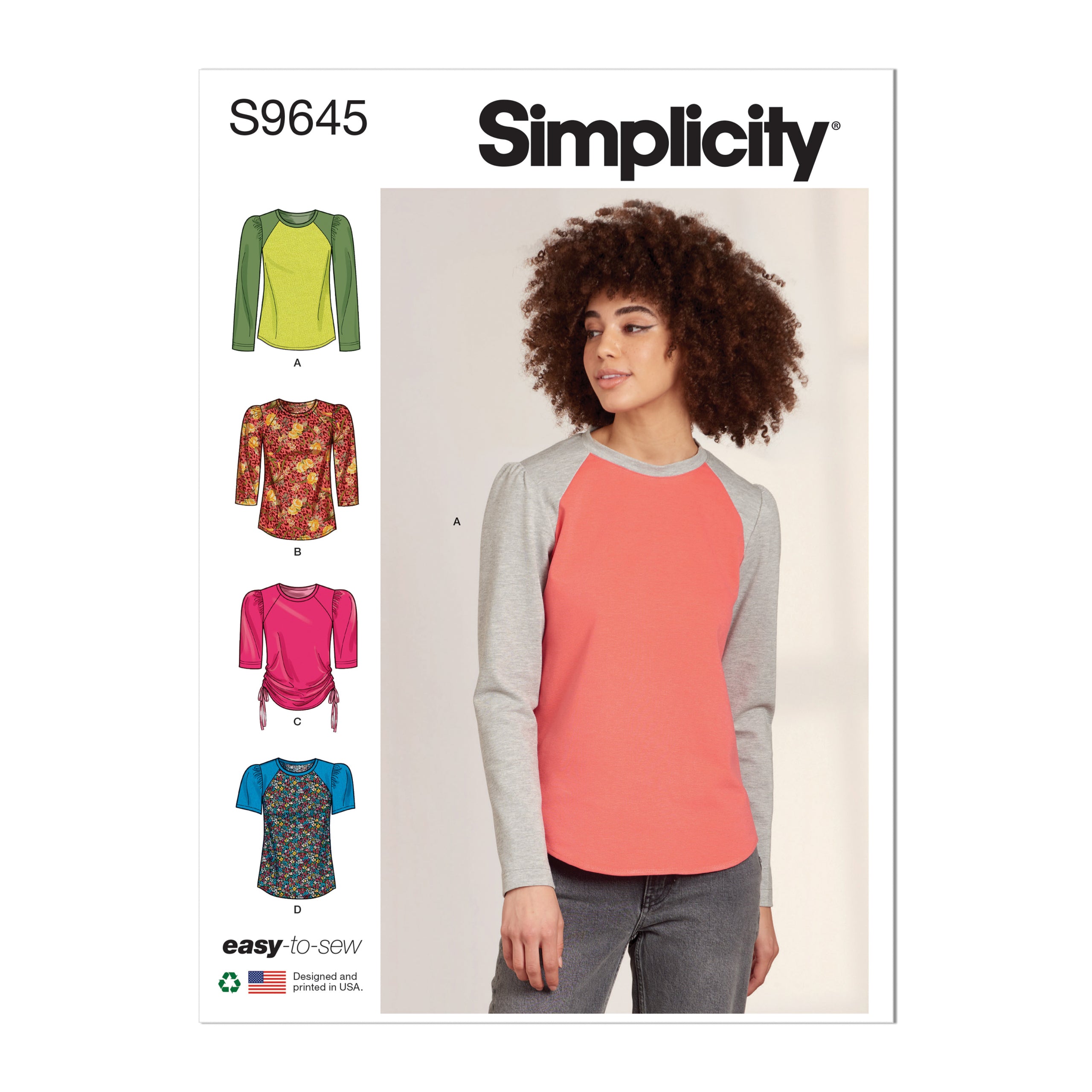 Simplicity Knit Tops S9645