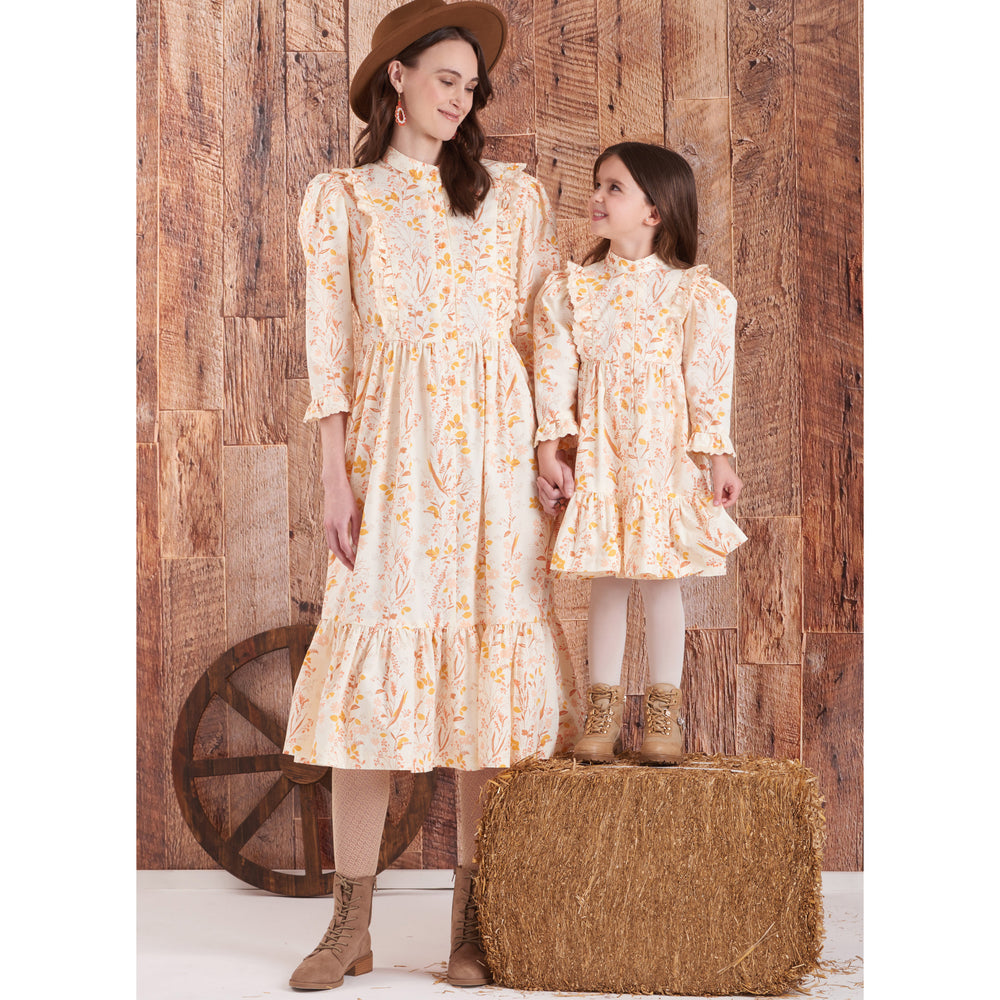 Simplicity Women/Child Dresses S9653
