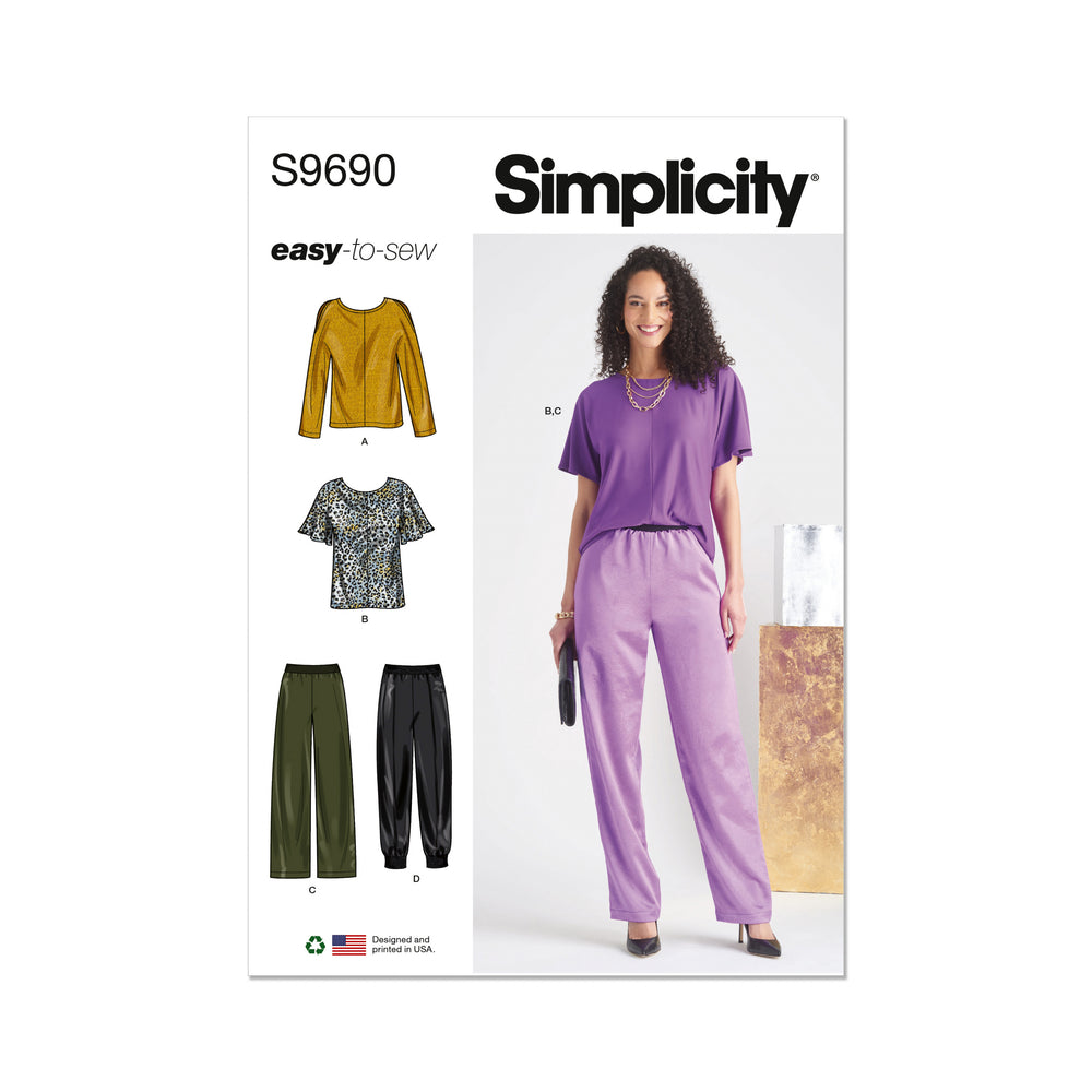 Simplicity Tops and Trousers S9690