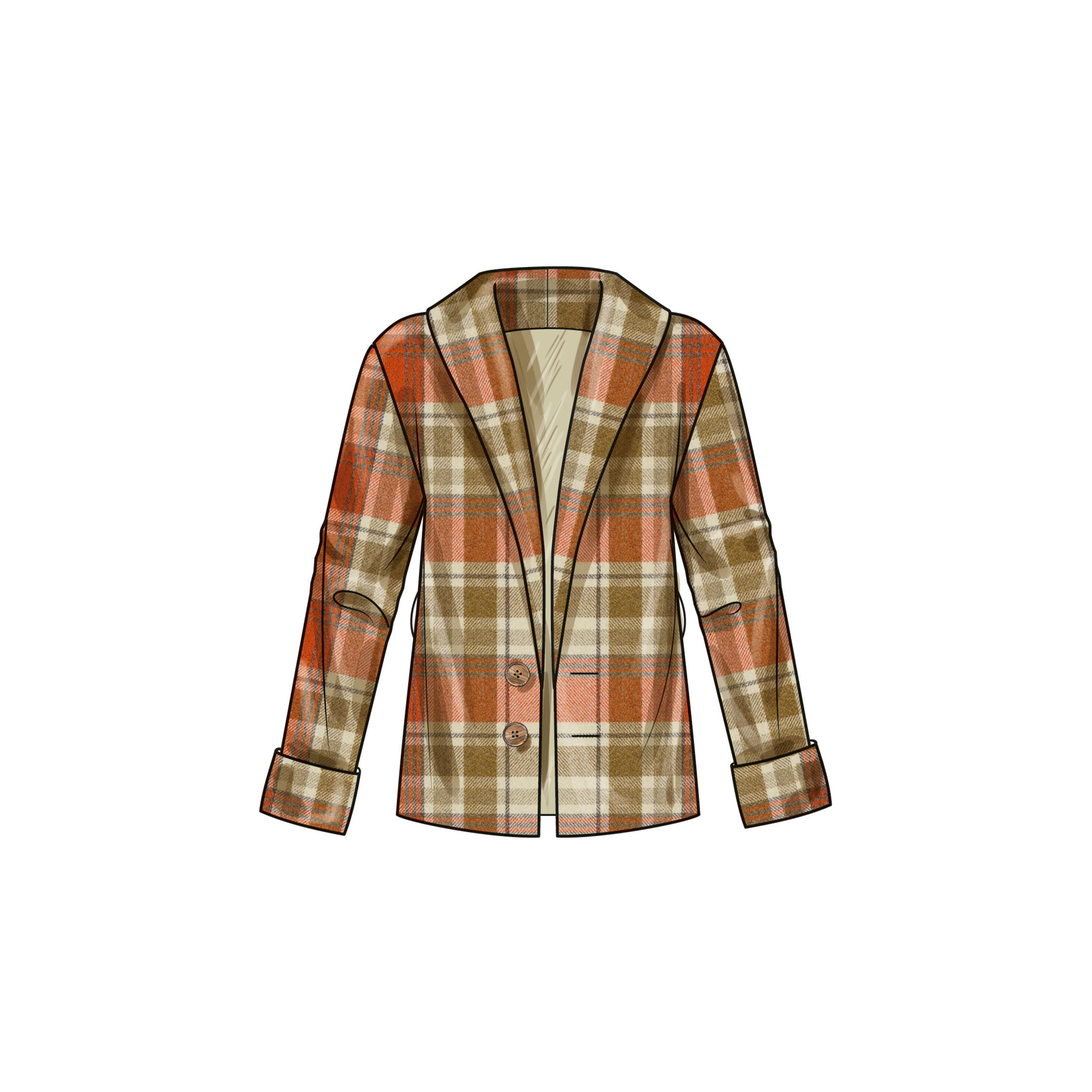 Simplicity Unisex Jacket, Waistcoat and Belt S9692