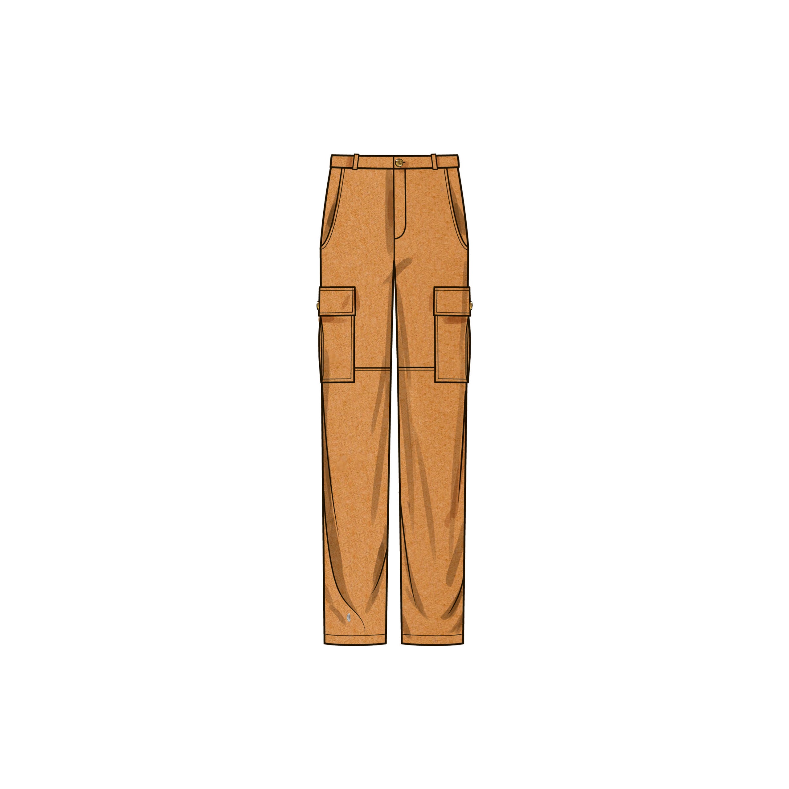 Simplicity Men's Cargo Trousers S9693