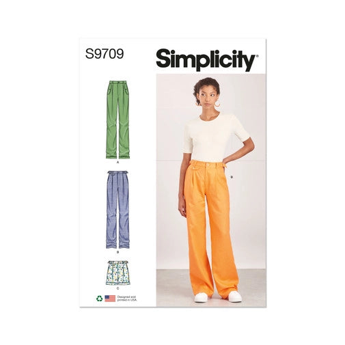 Simplicity Trousers and Shorts S9709