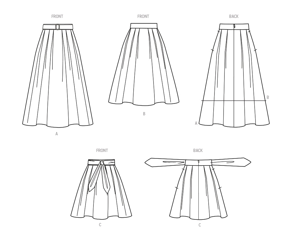 Simplicity Skirts S9711