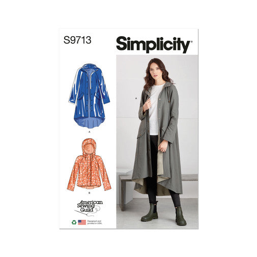 Simplicity Jacket/Coat S9713