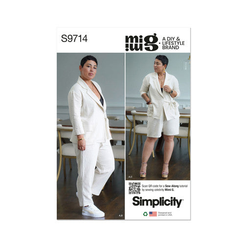 Simplicity Jacket & Trousers S9714