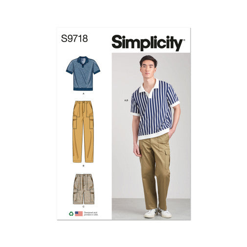 Simplicity Men's Top & Trousers S9718