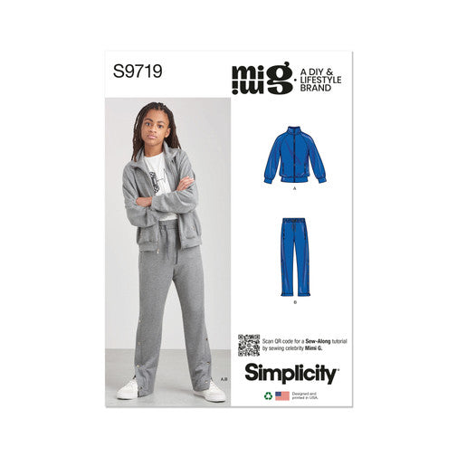 Simplicity Child Jacket & Joggers S9719
