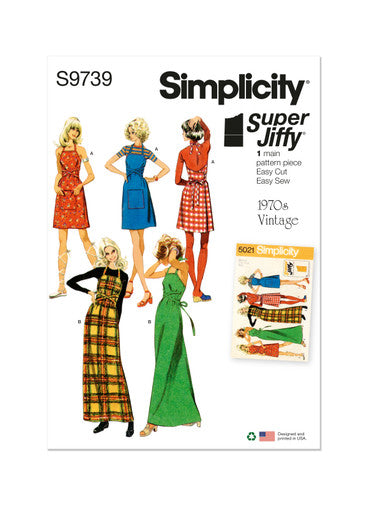 Simplicity Vintage Dress S9739