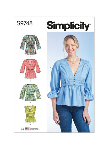 Simplicity Tops S9748